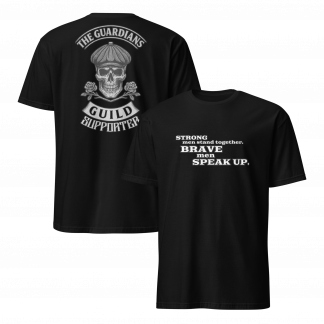 Short-Sleeve Unisex Supporter T-Shirt with Motto