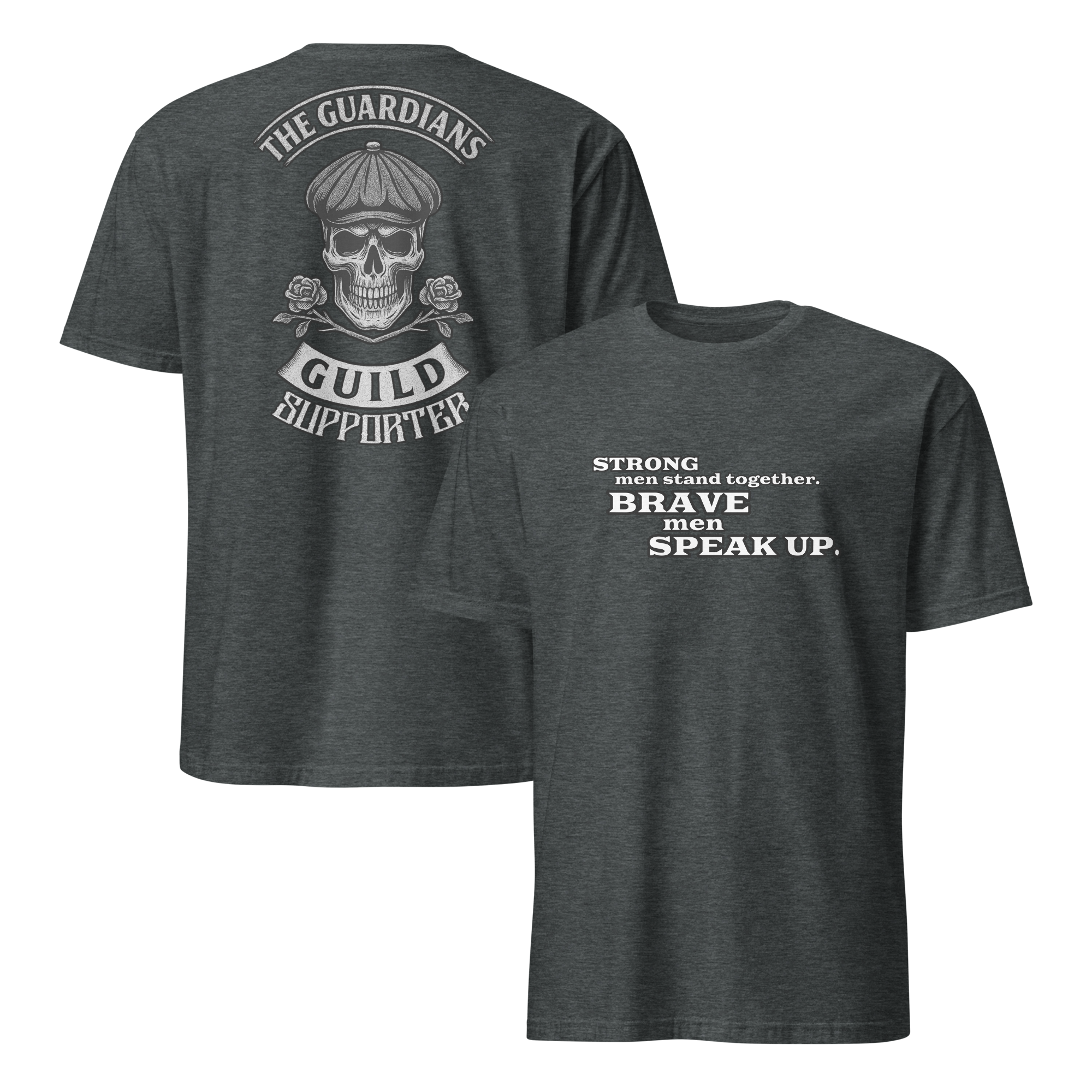 Short-Sleeve Unisex Supporter T-Shirt with Motto - Image 14