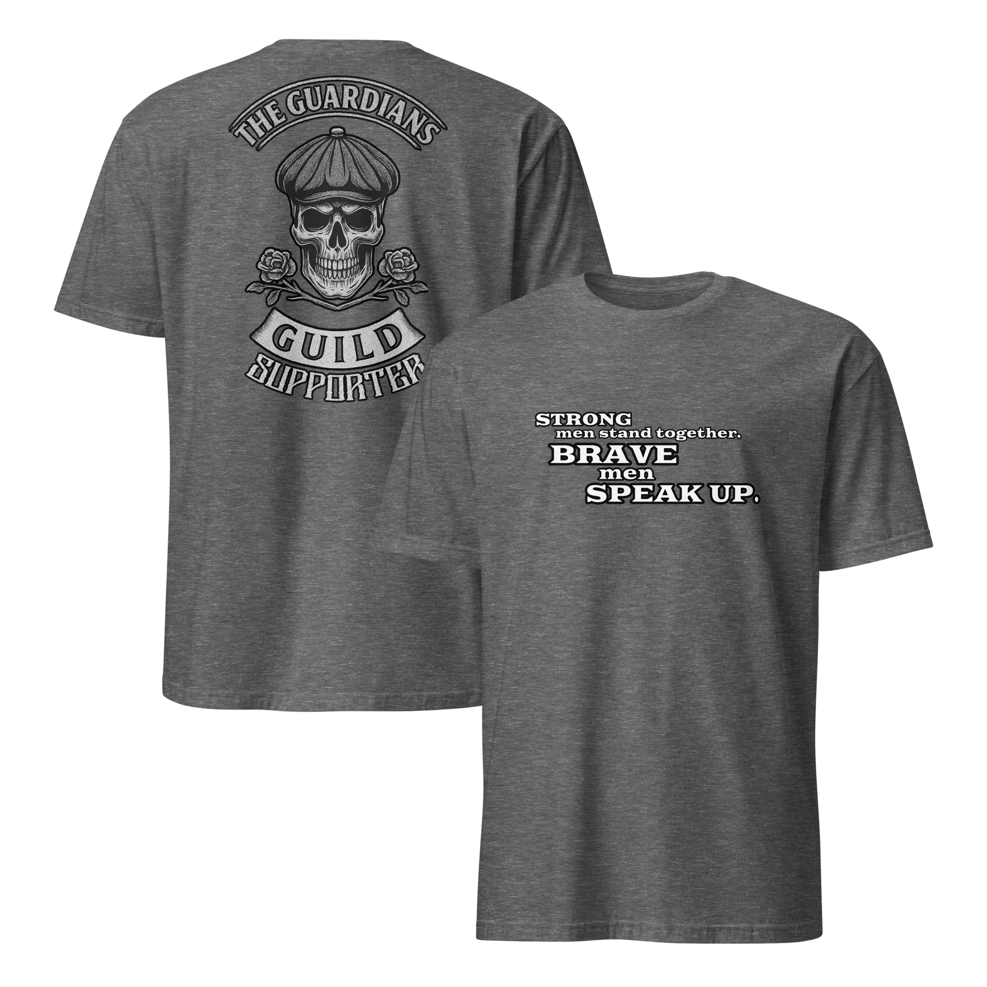 Short-Sleeve Unisex Supporter T-Shirt with Motto - Image 13