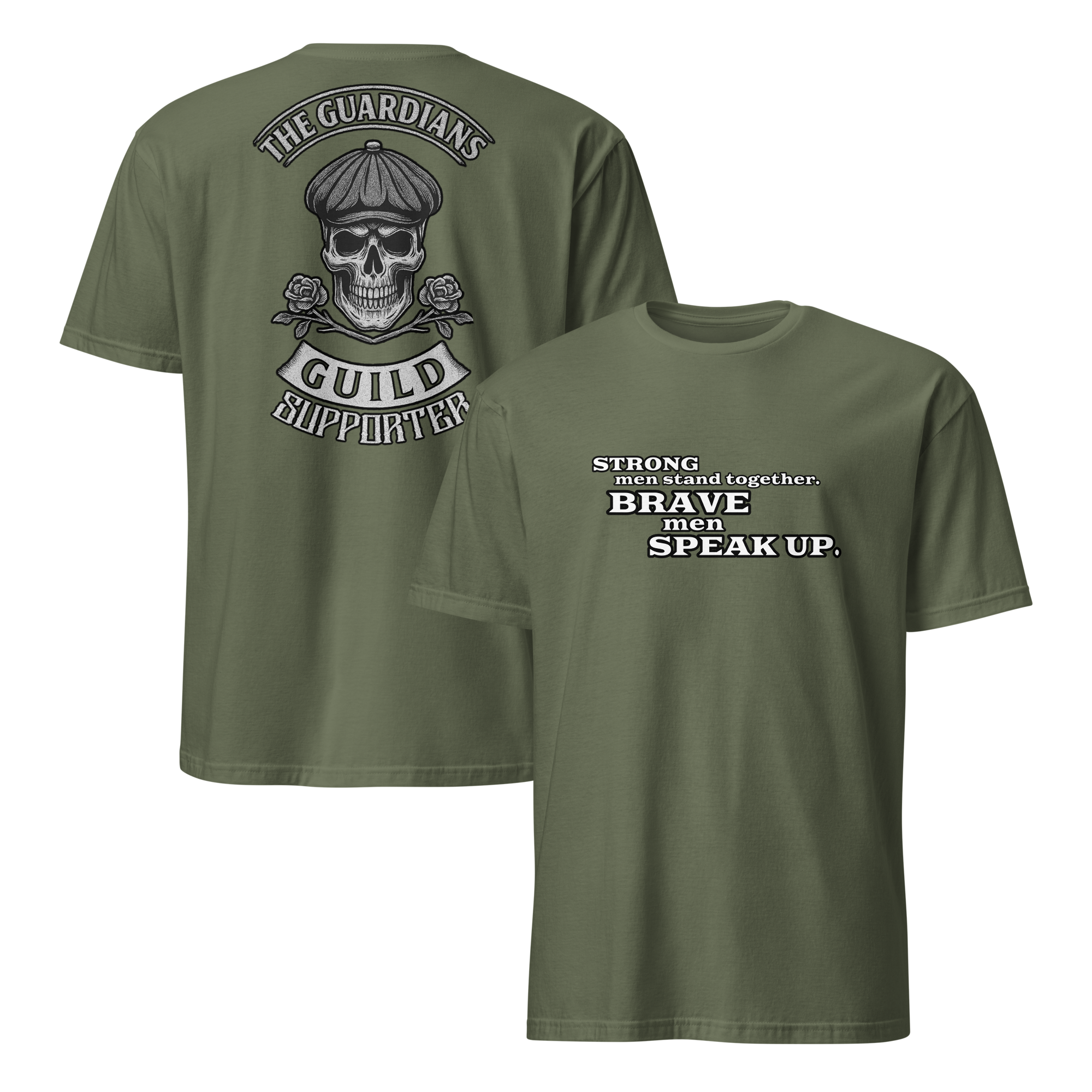 Short-Sleeve Unisex Supporter T-Shirt with Motto - Image 11