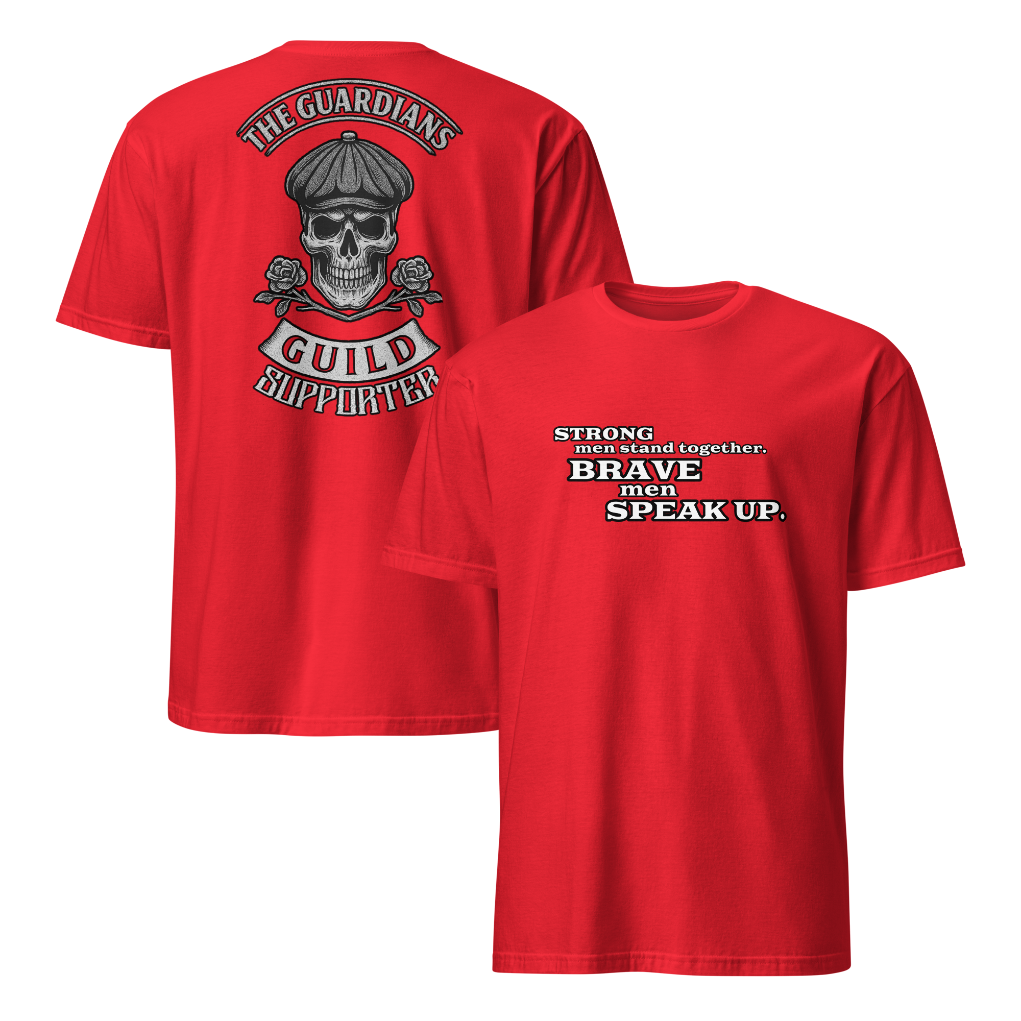 Short-Sleeve Unisex Supporter T-Shirt with Motto - Image 7