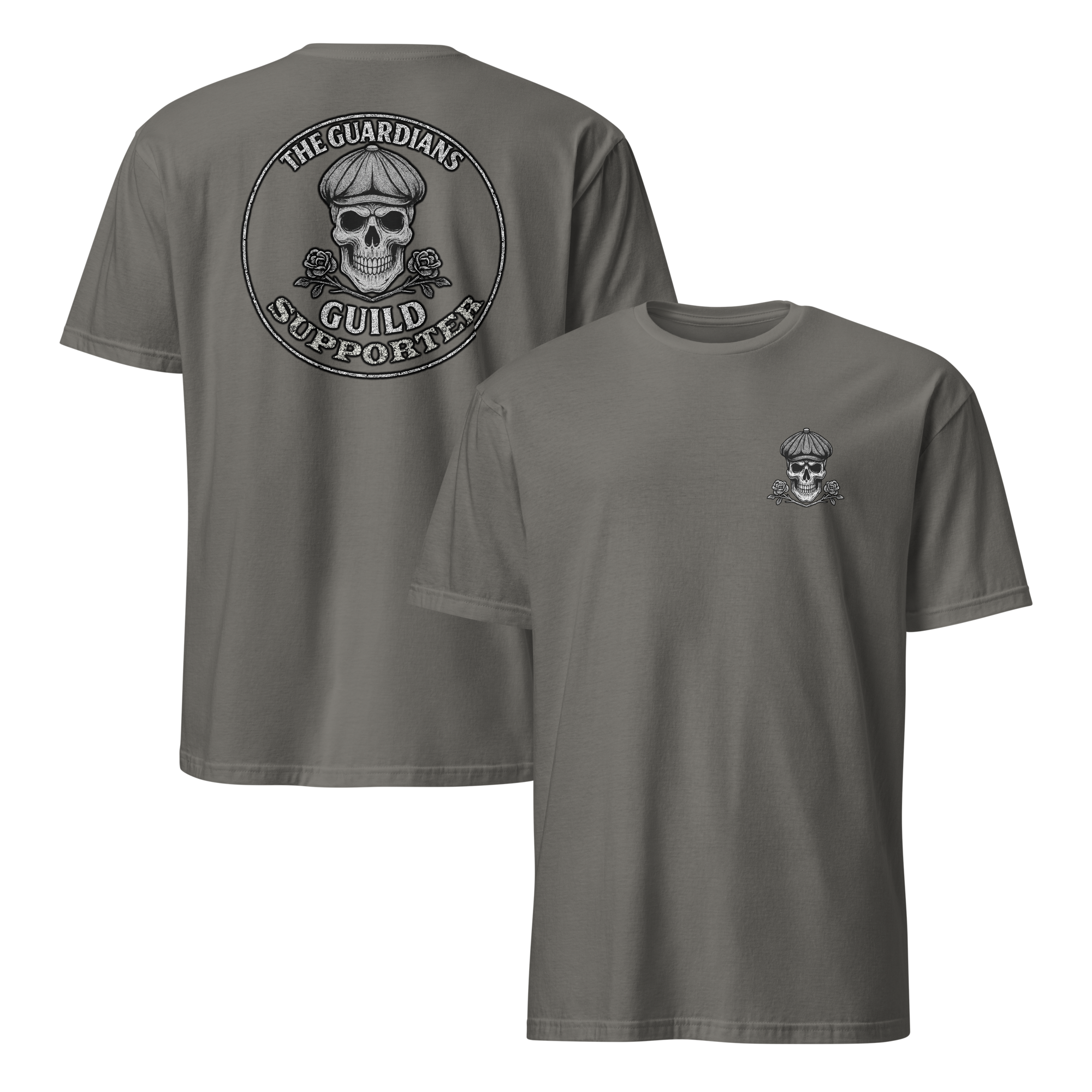 Short-Sleeve Unisex Dual-logo Supporter T-Shirt - Image 9
