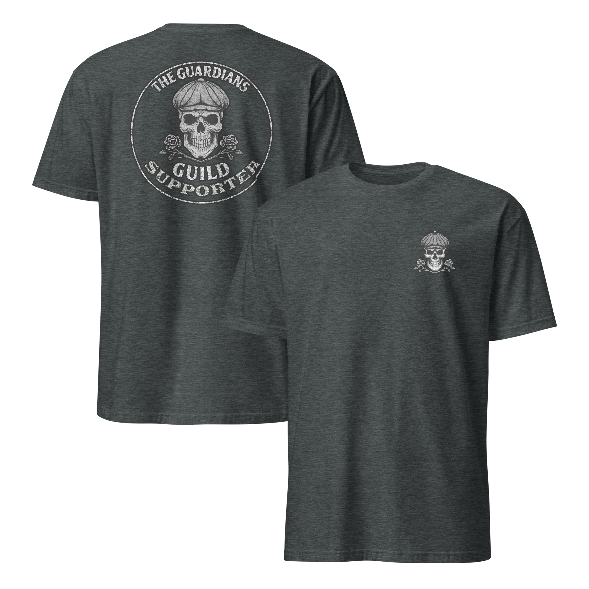 Short-Sleeve Unisex Dual-logo Supporter T-Shirt - Image 4