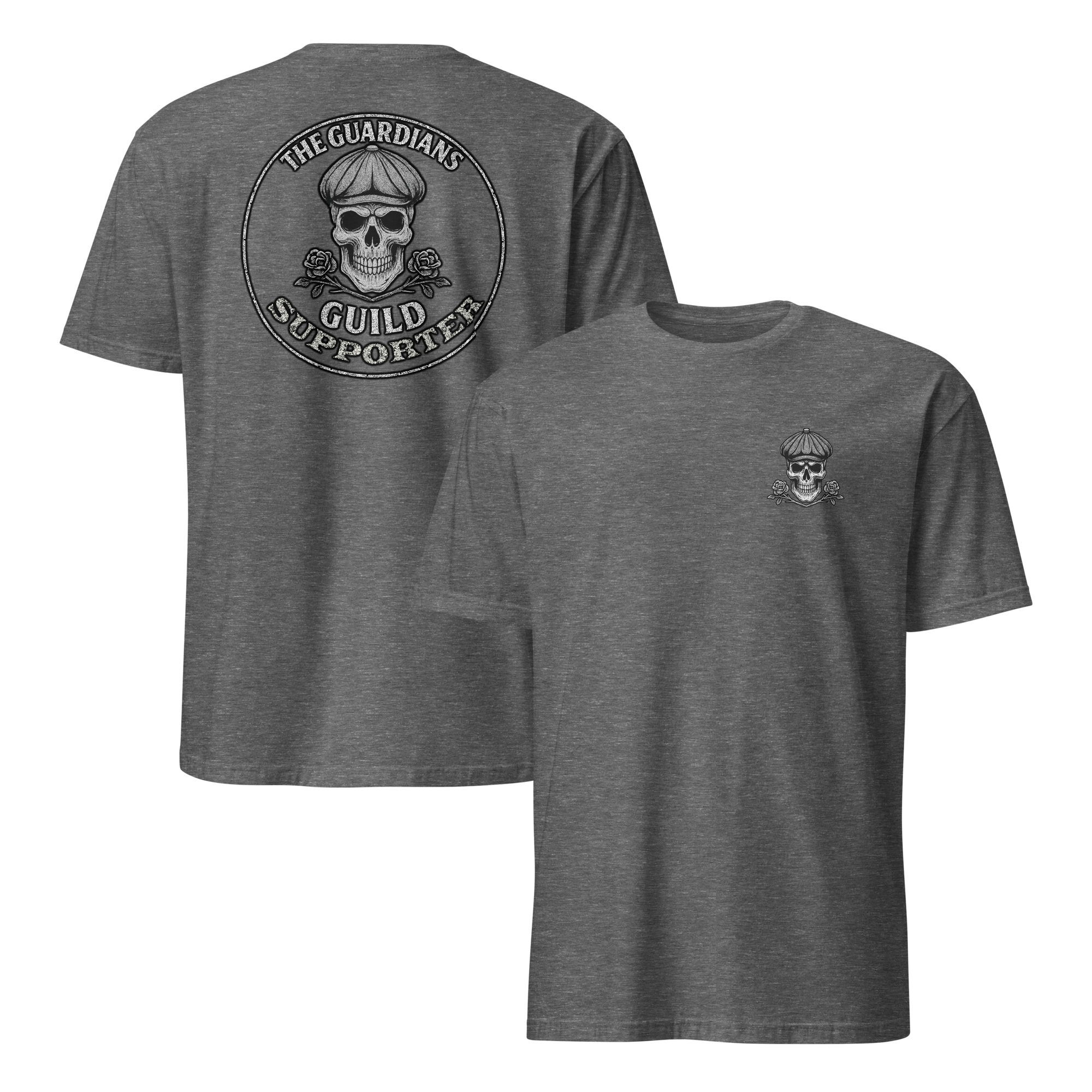 Short-Sleeve Unisex Dual-logo Supporter T-Shirt - Image 7