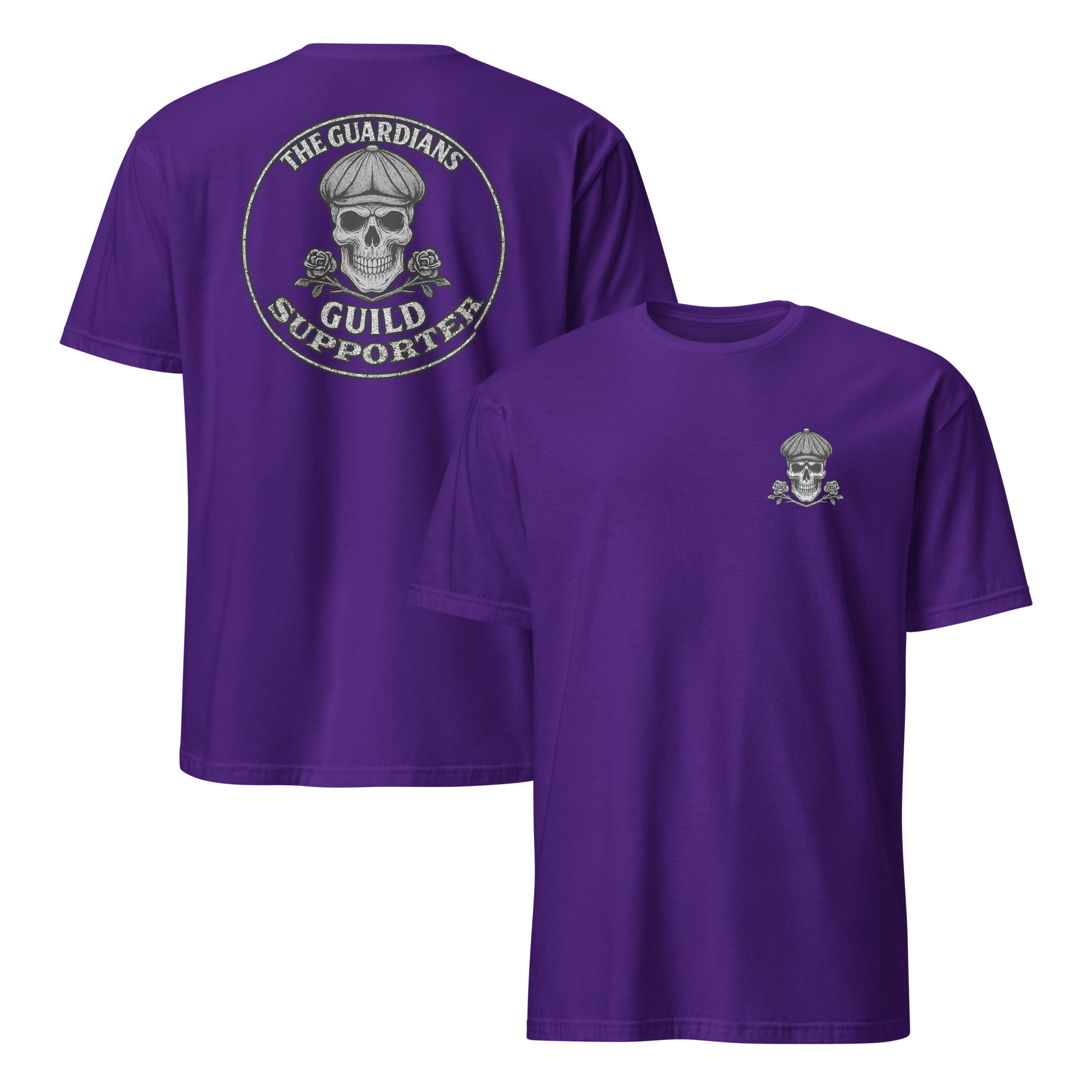 Short-Sleeve Unisex Dual-logo Supporter T-Shirt - Image 3