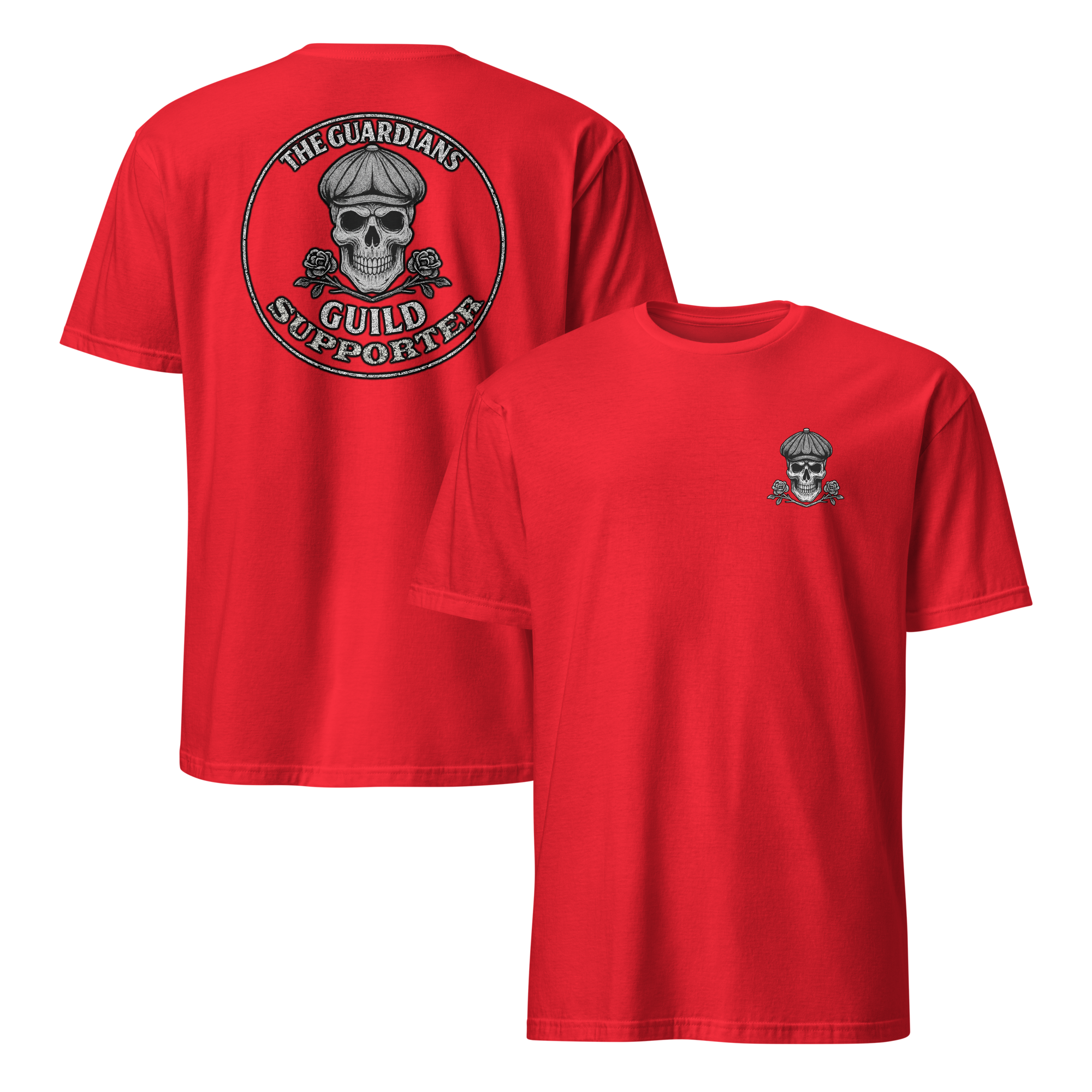 Short-Sleeve Unisex Dual-logo Supporter T-Shirt - Image 5