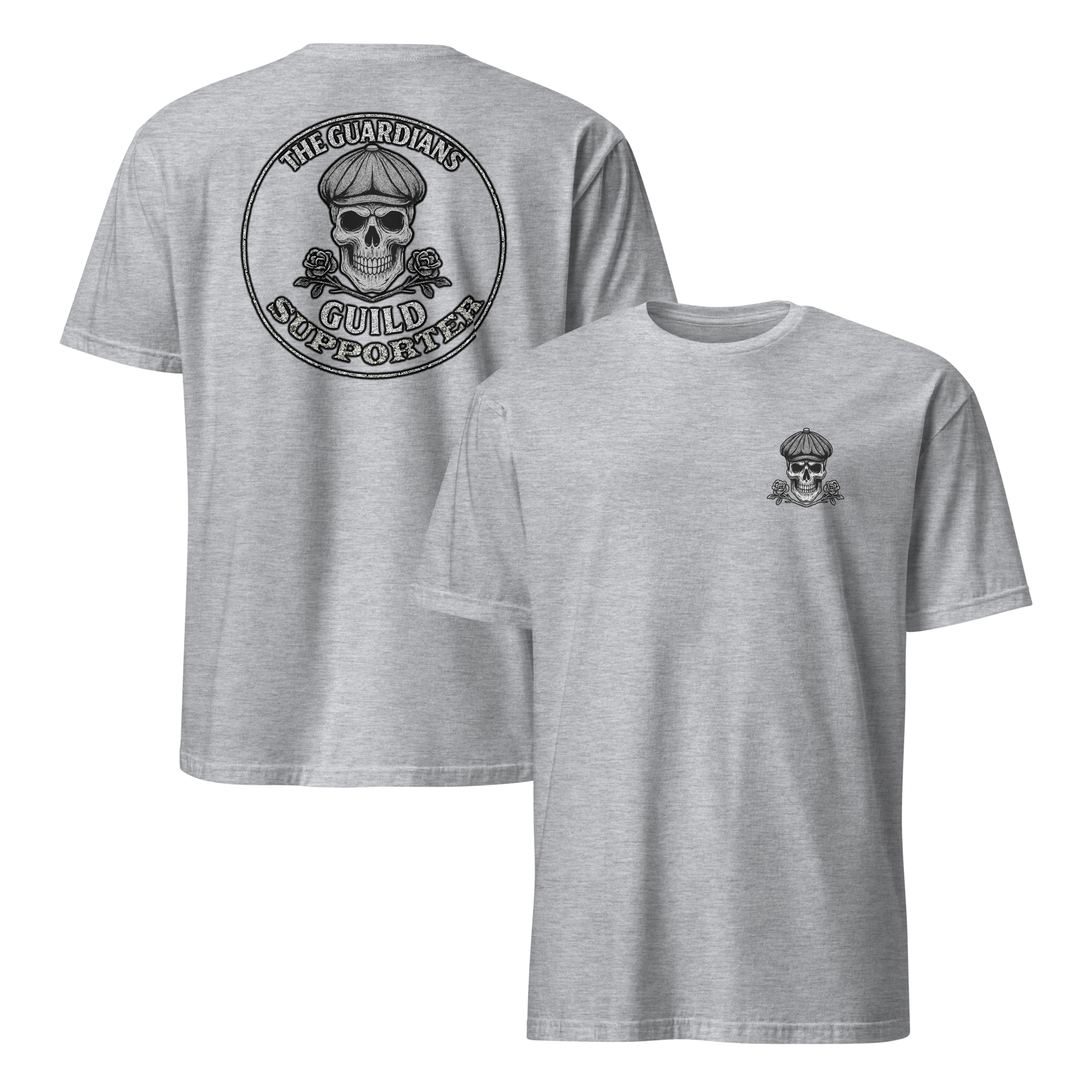 Short-Sleeve Unisex Dual-logo Supporter T-Shirt - Image 12