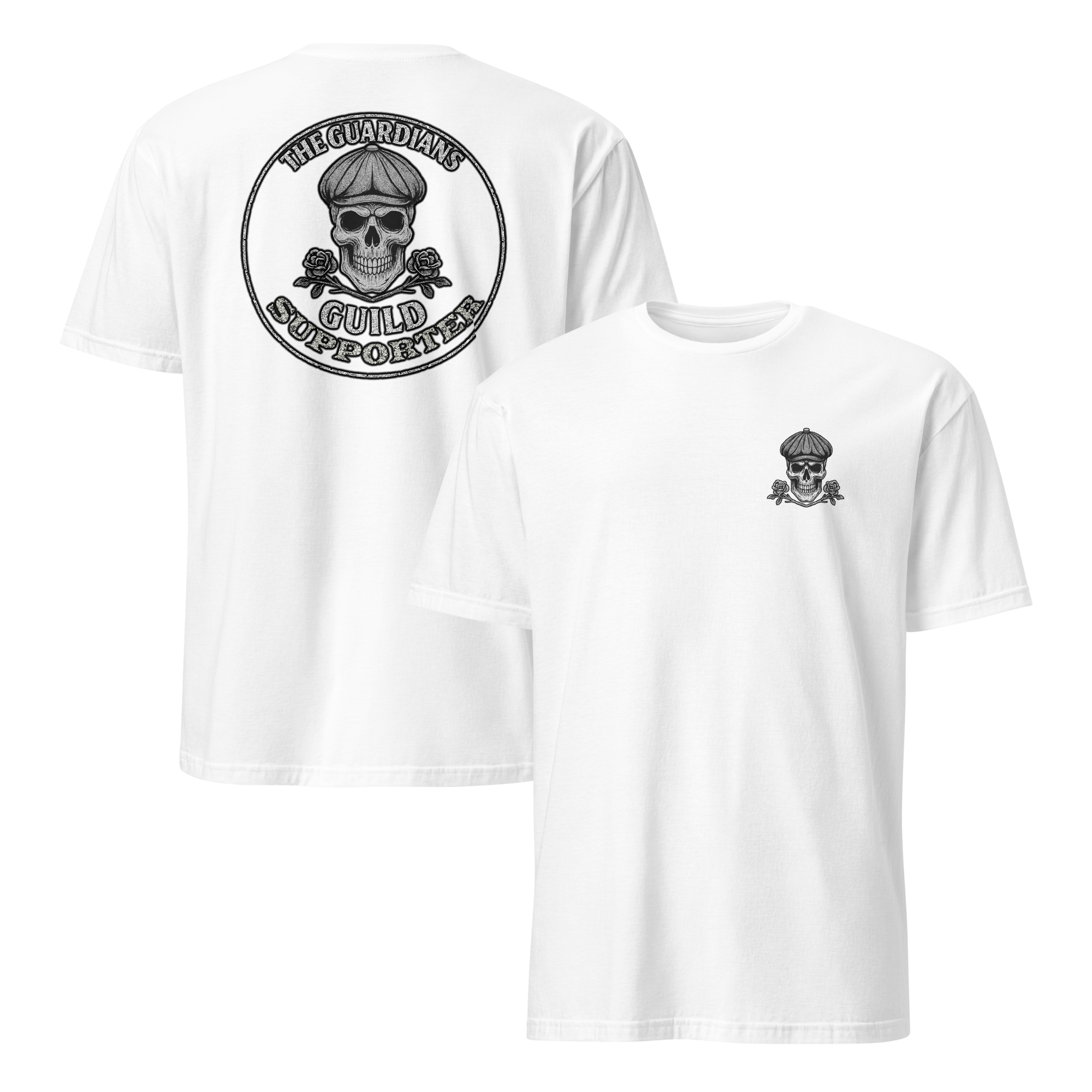 Short-Sleeve Unisex Dual-logo Supporter T-Shirt - Image 14