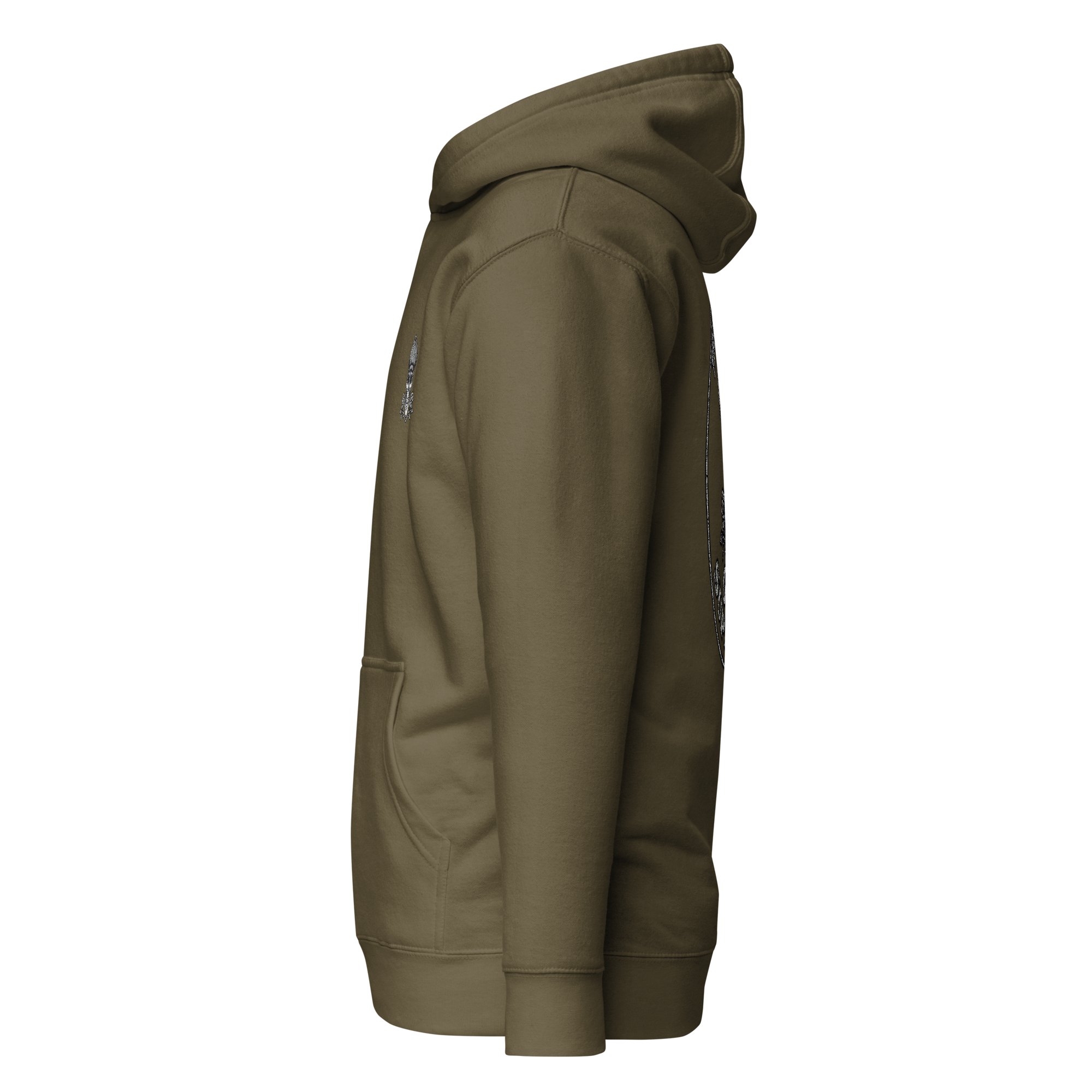 Unisex Dual-logo Supporter Hoodie - Image 34